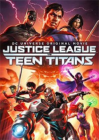 Justice League vs. Teen Titans (2016) Movie Poster