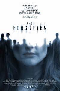 Forgotten, The (2004) Movie Poster