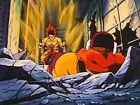Image from: Doragon Bôru Z [04]: Super Saiyajin da Son Gokû (1991)