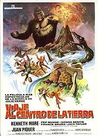 Viaje al Centro de la Tierra (1977) Movie Poster
