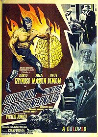 Blue Demon contra Cerebros Infernales (1968) Movie Poster