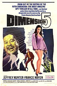 Dimension 5 (1966) Movie Poster