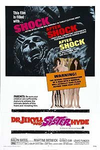 Dr. Jekyll and Sister Hyde (1971) Movie Poster