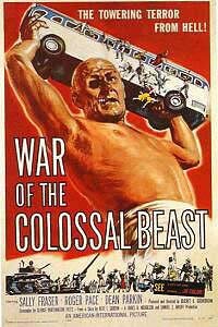 War of the Colossal Beast (1958) Movie Poster