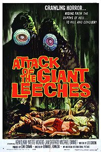 Attack of the Giant Leeches (1959) Movie Poster