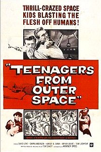 Teenagers from Outer Space (1959) Movie Poster