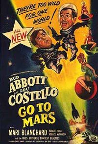 Abbott and Costello Go to Mars (1953) Movie Poster