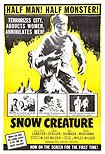 The Snow Creature (1954) Poster