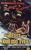 Beast with 1,000,000 Eyes!, The (1955) Poster