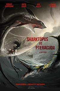 Sharktopus vs. Pteracuda (2014) Movie Poster