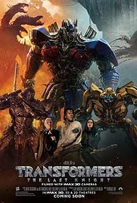 Transformers: The Last Knight (2017) Movie Poster