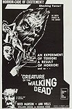 Creature of the Walking Dead (1965) Poster