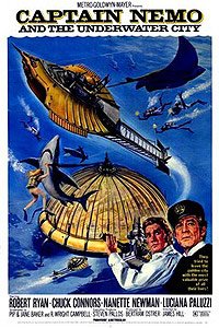 Captain Nemo and the Underwater City (1969) Movie Poster