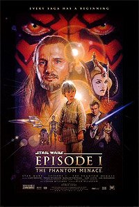 Star Wars: Episode I - The Phantom Menace (1999) Movie Poster