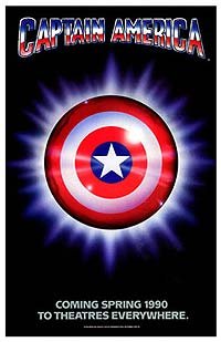Captain America (1990) Movie Poster Captain America (1990) Movie Poster