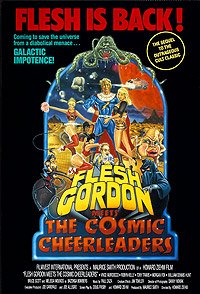 Flesh Gordon Meets the Cosmic Cheerleaders (1990) Movie Poster