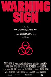 Warning Sign (1985) Movie Poster