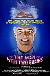 Man with Two Brains, The (1983) Movie Poster