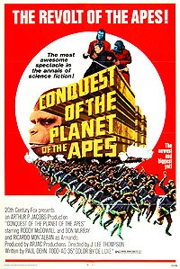 Conquest of the Planet of the Apes (1972) Movie Poster