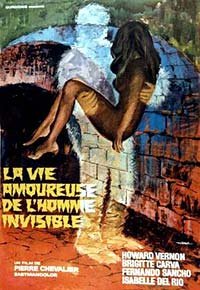 Vie Amoureuse de l'Homme Invisible, La (1970) Movie Poster