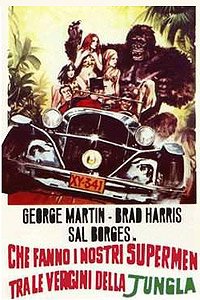 Che Fanno i Nostri Supermen tra le Vergini della Jungla? (1970) Movie Poster