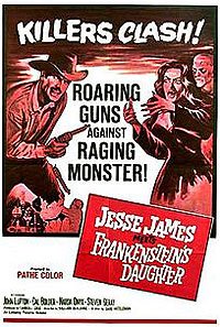 Jesse James Meets Frankenstein's Daughter (1966) Movie Poster