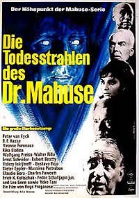 Todesstrahlen des Dr. Mabuse, Die (1964) Movie Poster