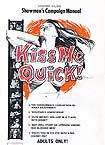 Kiss Me Quick! (1964) Poster