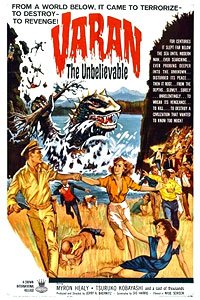 Varan the Unbelievable (1962) Movie Poster