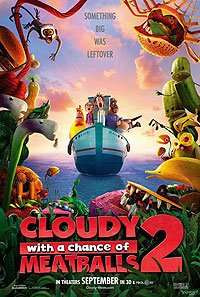 Cloudy with a Chance of Meatballs 2 (2013) Movie Poster