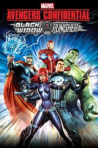 Avengers Confidential: Black Widow & Punisher (2014) Movie Poster Avengers Confidential: Black Widow & Punisher (2014) Movie Poster