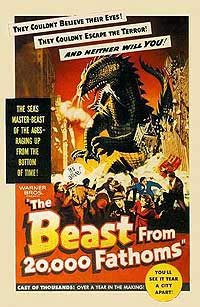 Beast From 20,000 Fathoms, The (1953) Movie Poster