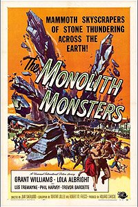 Monolith Monsters, The (1957) Movie Poster