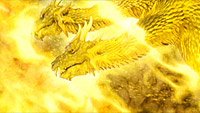 Image from: Gojira, Mosura, Kingu Gidorâ: Daikaijû Sôkôgeki (2001)