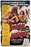 Man Beast (1956) Poster