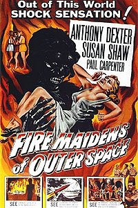 Fire Maidens from Outer Space (1956) Movie Poster