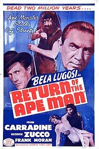 Return of the Ape Man (1944) Movie Poster
