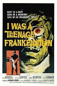 I Was a Teenage Frankenstein (1957) Movie Poster