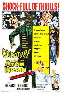 Creature with the Atom Brain (1955) Movie Poster