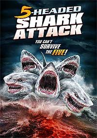 5 Headed Shark Attack (2017) Movie Poster