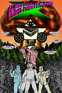 Alien nightmare X (2018) Movie Poster